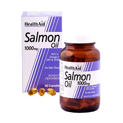 Health Aid Salmon Oil - Rich in Omega-3 60 caps