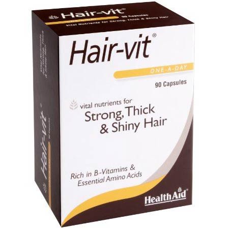 Health Aid Hair-Vit Hairvit 90caps