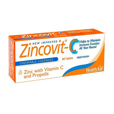 Health Aid C Zincovit 60 caps