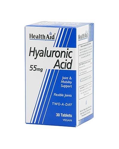 Health Aid Hyaluronic Acid 55mg 30tabs