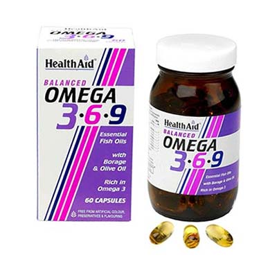 Health Aid OMEGA 3 6 9, 90caps