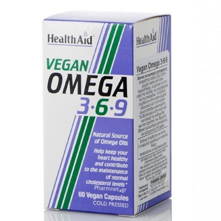 Health Aid Vegan Omega 3-6-9 60caps