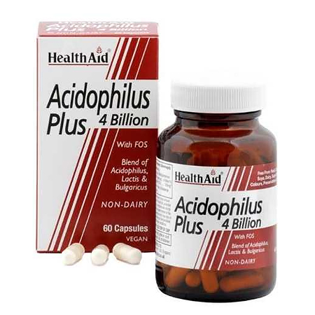 Health Aid Acidophilus Plus 60 κάψουλες