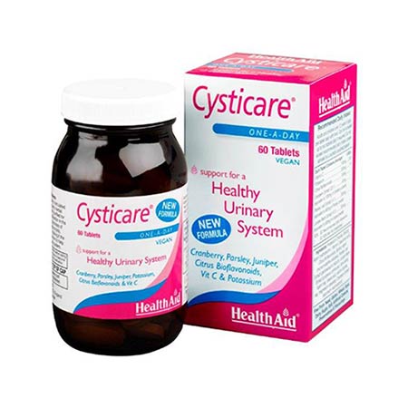 Health Aid Cysticare Healthy Unirary System 60Tabs