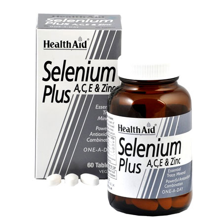 Health Aid Selenium Plus Συμπλήρωμα Διατροφής 200μg 60tab