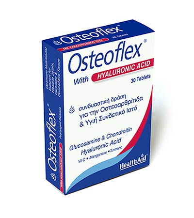 Health Aid Osteoflex with Hyaluronic Acid 30tabs