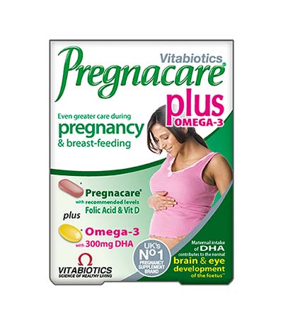 Vitabiotics Συμπλήρωμα Διατροφής Pregnacare Plus Omega-3 28tabs & 28caps