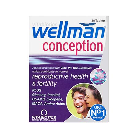 Vitabiotics Wellman Conception 30 tabs