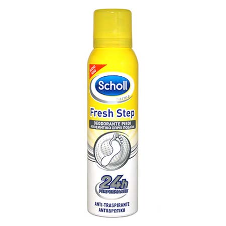 Scholl Fresh Step Αποσμητικό Σπρέι Ποδιών 24h 150ml