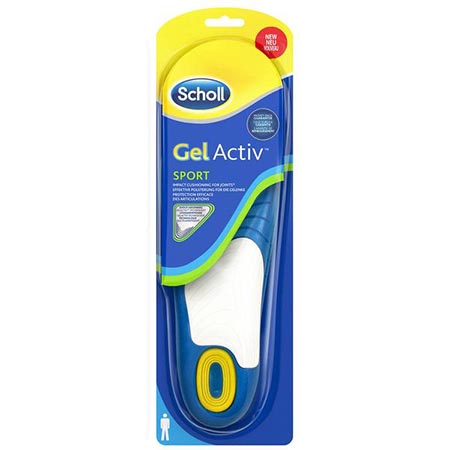 Scholl Gelactiv Sport Ανατομικοί Πάτοι για Αθλητικές Δραστηριότητες Νο 42-46