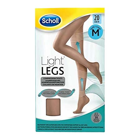 Scholl Light Legs Καλσόν Διαβαθμισμένης Συμπίεσης 20Den Μπέζ -M-