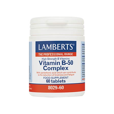 Lamberts Vitamin B-50 Complex 60 tabs