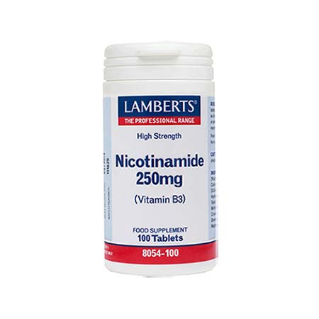 Lamberts Nicotinamide 250mg 100 tabs