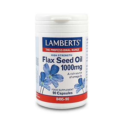 Lamberts Flax Seed Oil 1000mg 90 caps