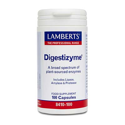 Lamberts Digestizyme Πεπτικά Ένζυμα 100caps