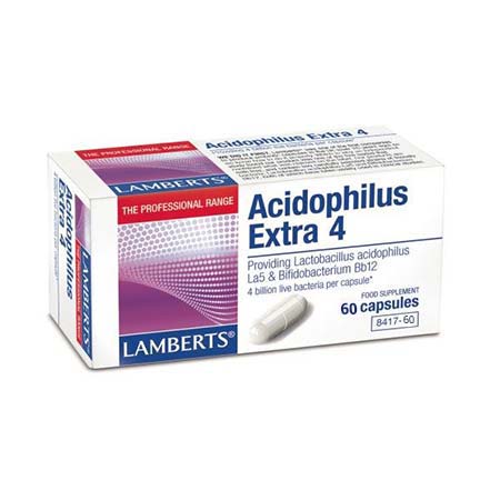Lamberts Acidophilus Extra 4 (milk free) 60caps