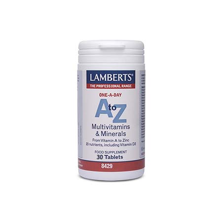 Lamberts A to Z Multivitamins Πολυβιταμίνη 30 Ταμπλέτες