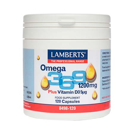 Lamberts Omega 3-6-9 1200mg 120caps