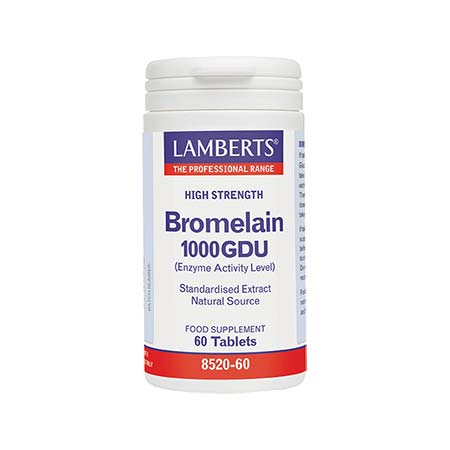 Lamberts Bromelain 1000GDU 400mg 60 ταμπλέτες