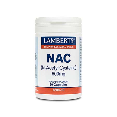 Lamberts Nac 600mg N-acetyl Cysteine 90caps