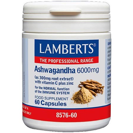 Lamberts Ashwagandha 60 κάψουλες