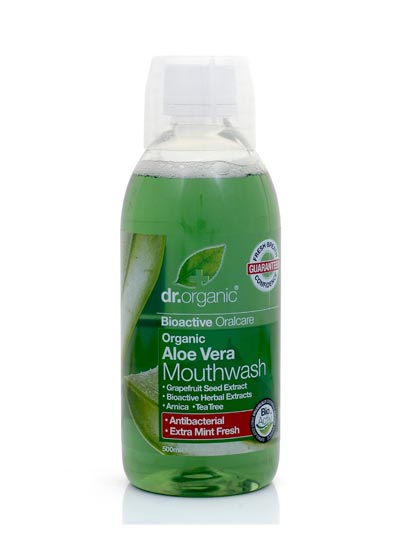 Dr Organic Aloe Vera Mouthwash 500ml