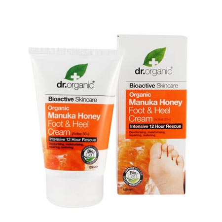 Dr Organic Manuka Honey Foot & Heel Cream 125ml