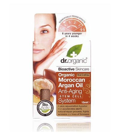 Dr Organic Argan Oil Anti-Aging Stem Cell System15ml