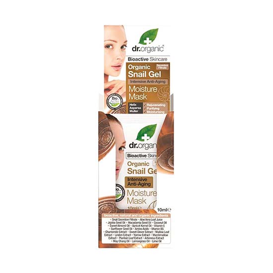 Dr Organic Snail Gel Anti-Aging Moisture Mask, 10ml