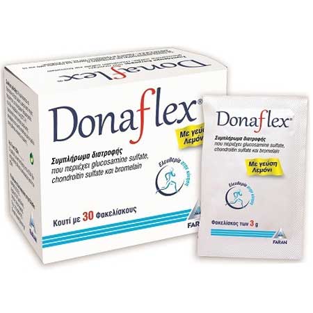 Faran Donaflex Λεμόνι 30 Φακελίσκοι