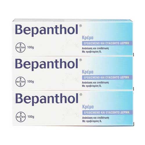 ULTIMATE PROMO SET Bepanthol 3x Κρέμα για Ερεθισμένο & Ευαίσθητο Δέρμα 3x100g