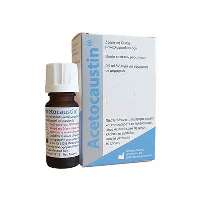 PharmaQ Acetocaustin Διάλυμα για τις Μυρμηκιές 1ml