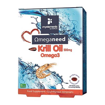 MyElements Krill Oil Omega 3 500mg 30caps