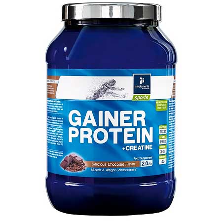 My Elements Gainer Protein Creatin Powder 2000gr Σοκολάτα