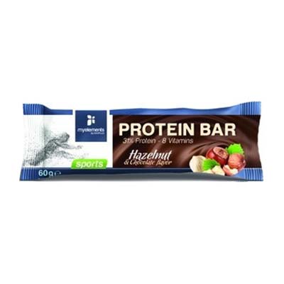 MyElements Protein Bar Hazelnut & Chocolate Flavor 60gr