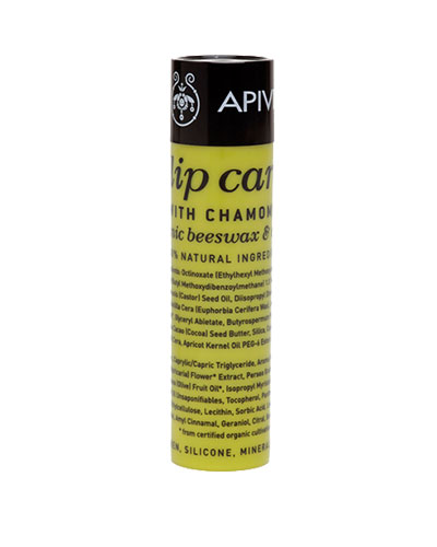 Apivita Lip care with Chamomile SPF15 με κερί μελισσών & λάδι ελιάς 4.4g