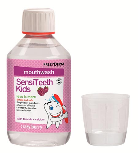 FREZYDERM SENSITEETH KIDS MOUTHWASH 250ml