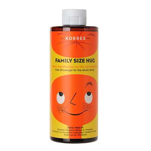 Korres Family Size Hug Παιδικό Αφρόλουτρο για Όλη την Οικογένεια 400ml