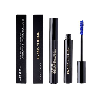 Korres Drama Volume Mascara Volcanic Minerals 03 Bright Blue 11ml