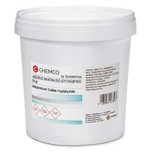 Chemco Θειϊκό Μαγνήσιο Επταϋδρικό Epsom Salt 1kg