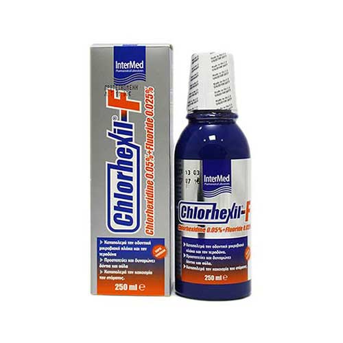 Intermed Chlorhexil-F Mouthwash 250ml