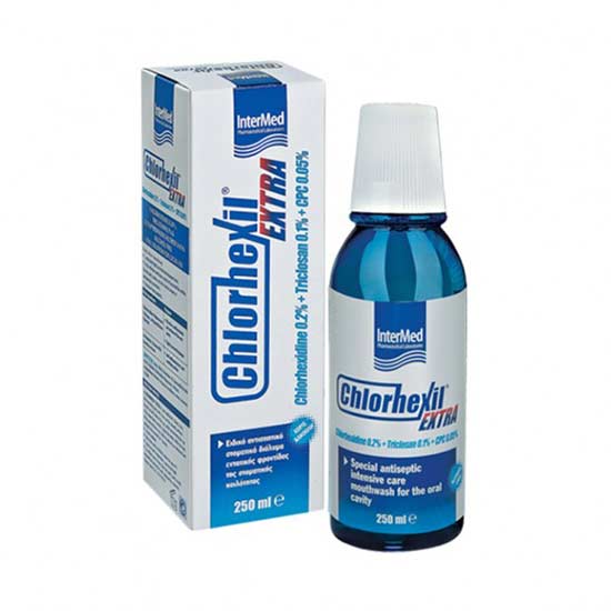 Intermed Chlorhexil Extra Mouthwash, 250ml