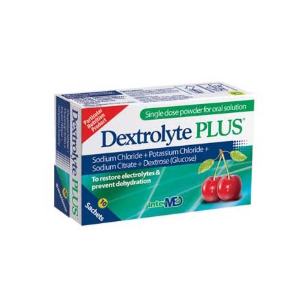 Dextrolyte Plus, 10 φακελίσκοι