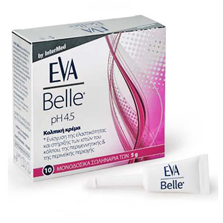 Eva Belle Vaginal Cream PH 4.5 10x5g