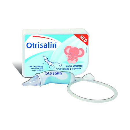 Otrisalin Συσκευή ρινικής απόφραξης για τις εκκρίσεις της μύτης του μωρού σας