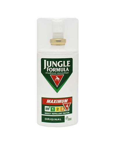 Jungle Formula Εντομοαπωθητικό Spray Maximum Original με IRF4, 75ml