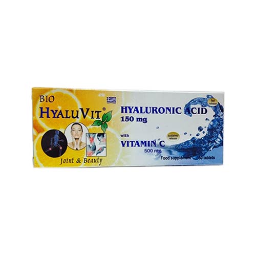 Bio Hyaluvit  Hyaluronic Acid with Vitamin C 30 tabs