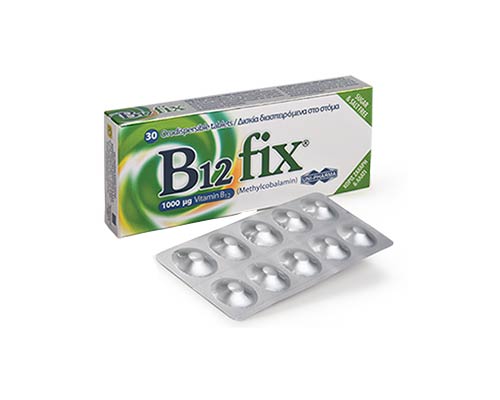 UniPharma B12 fix 1000μg (Methylcobalamin) 30tabs