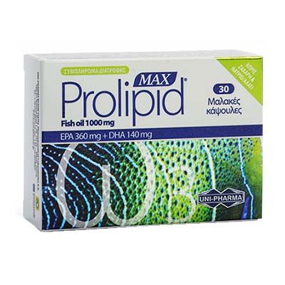 Prolipid Max 30 Μαλακές Κάψουλες