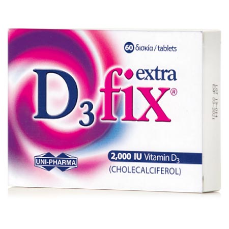 Unipharma D3 Fix Extra 2000iu 60tabs